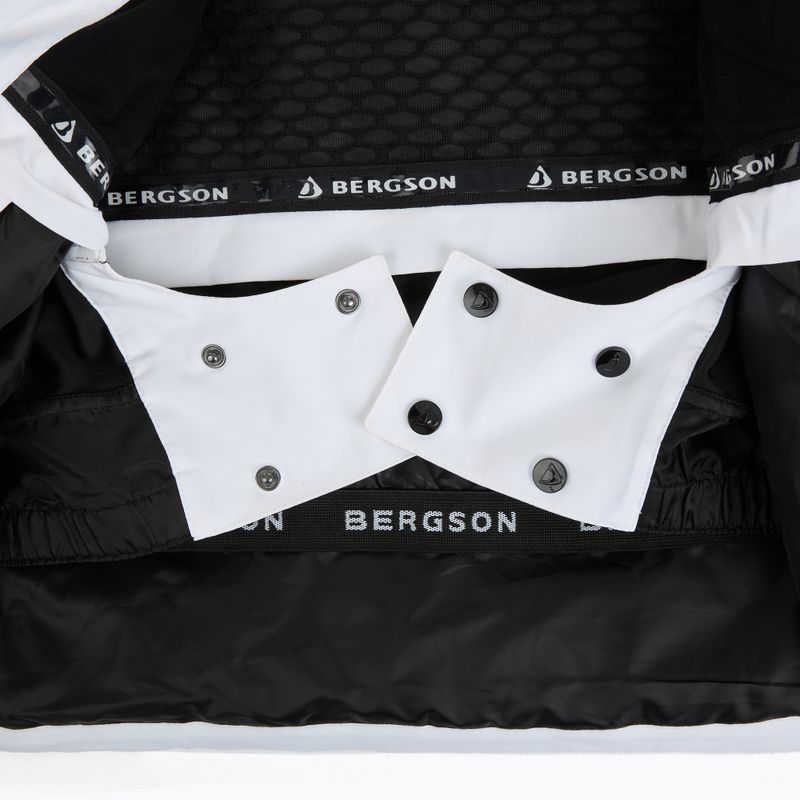 Мъжко скиорско яке BERGSON Velox Stx ibiza blue/white 9