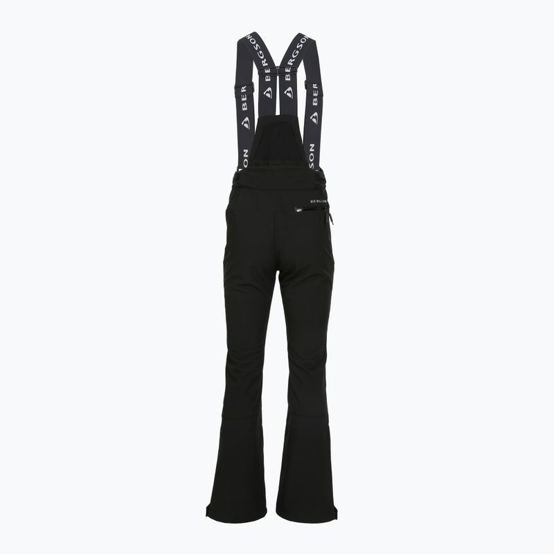Дамски скиорски панталони BERGSON Magno jet black 2