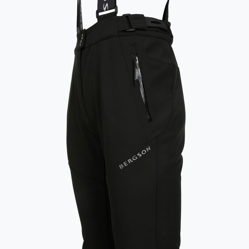 Дамски скиорски панталони BERGSON Magno jet black 3
