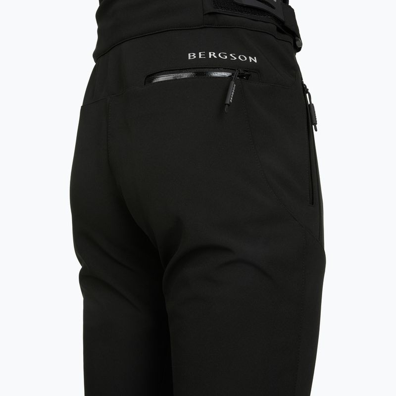 Дамски скиорски панталони BERGSON Magno jet black 4