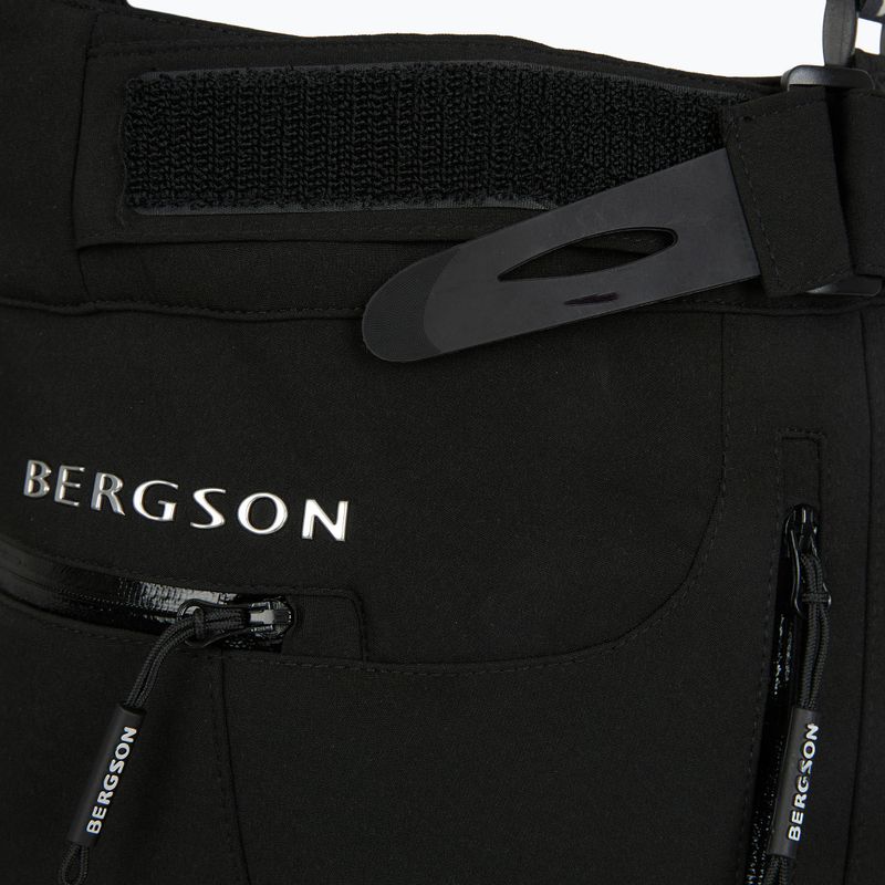Дамски скиорски панталони BERGSON Magno jet black 5