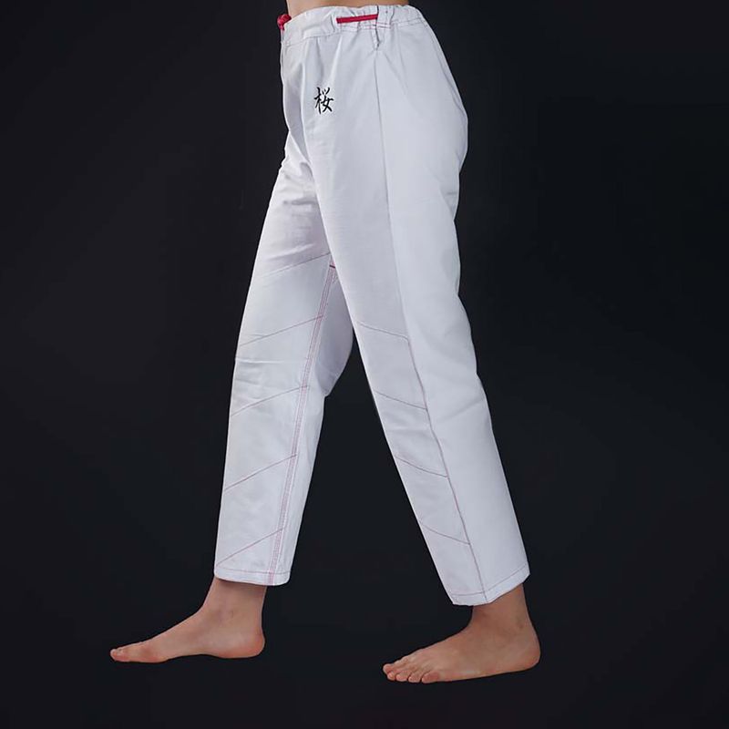 Ground Game дамски BJJ Sakura бял GISAKWHF1 7