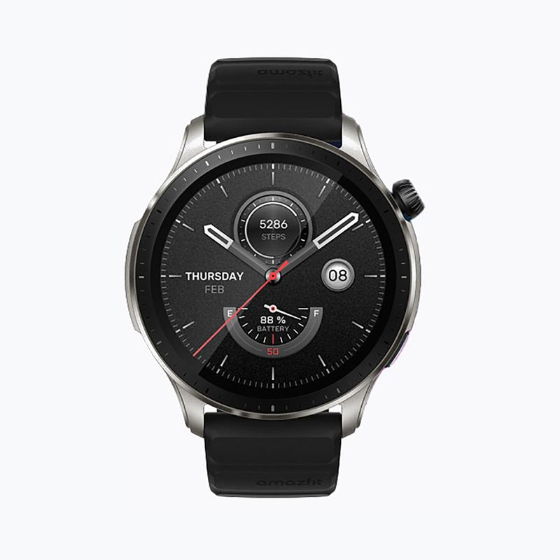 Amazfit GTR 4 Superspeed часовник + скала черен/сребърен W2166EU1N 2