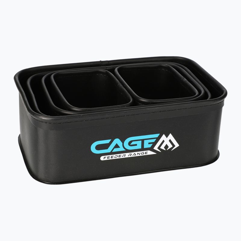 Риболовен контейнер Mikado Eva Cage Bait Box System 4 бр.