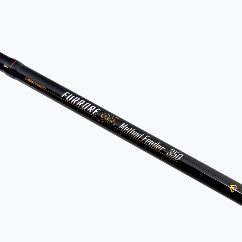 Mikado Furrore 3K Method Feeder Rod C.W. до 90G 3 sec black WAA858-350 2