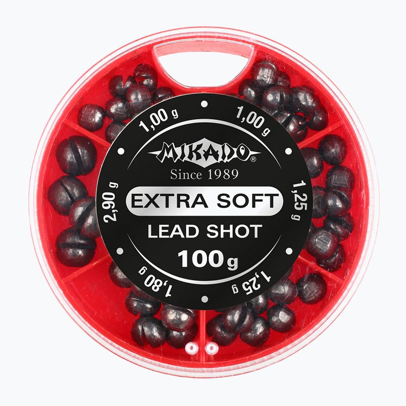 Тежести за сачми Mikado Големи, комплект B, черни OMS-DB-100