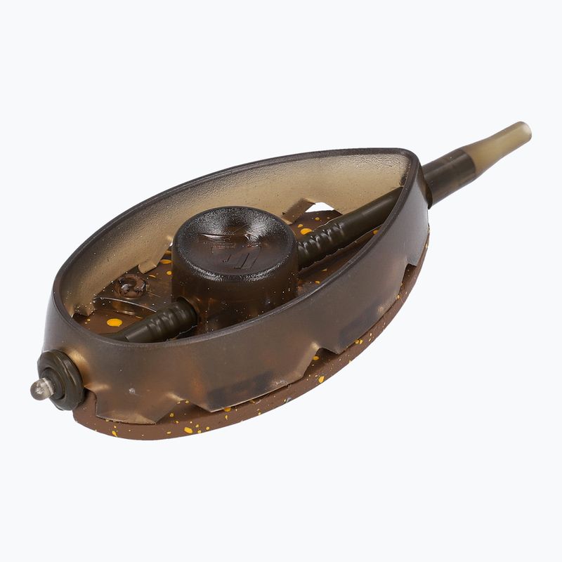 Кошница за дънни примамки Mikado Aperio Q.M.F. System XL + кафява форма AMFA-QMF-SET-3XL 2