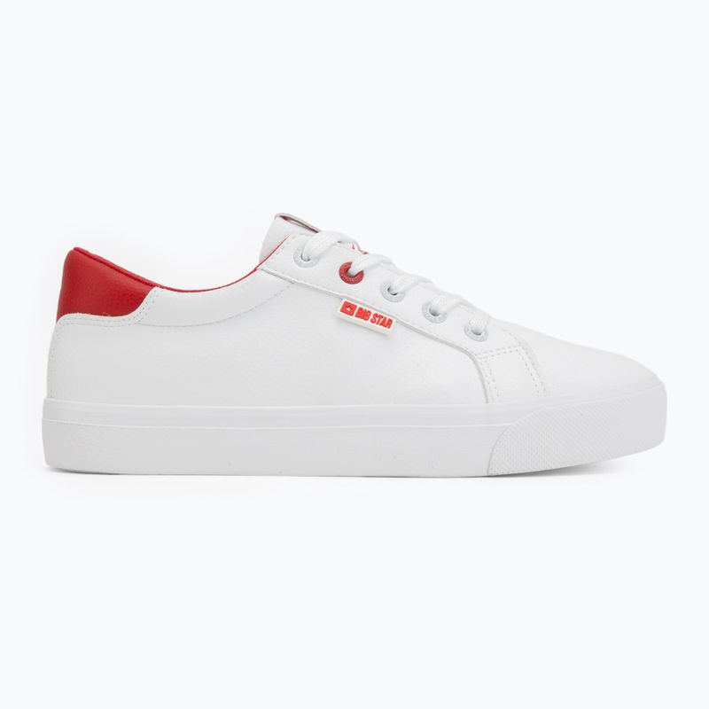 Дамски кецове BIG STAR EE274311 white/red 2