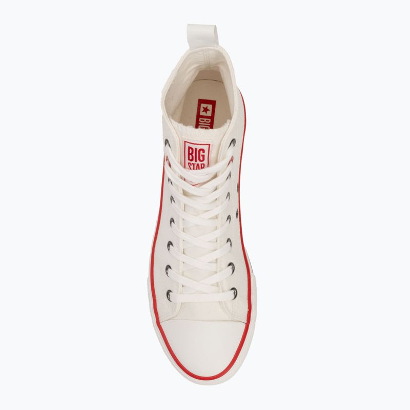 Мъжки маратонки BIG STAR JJ174066 white/red 5