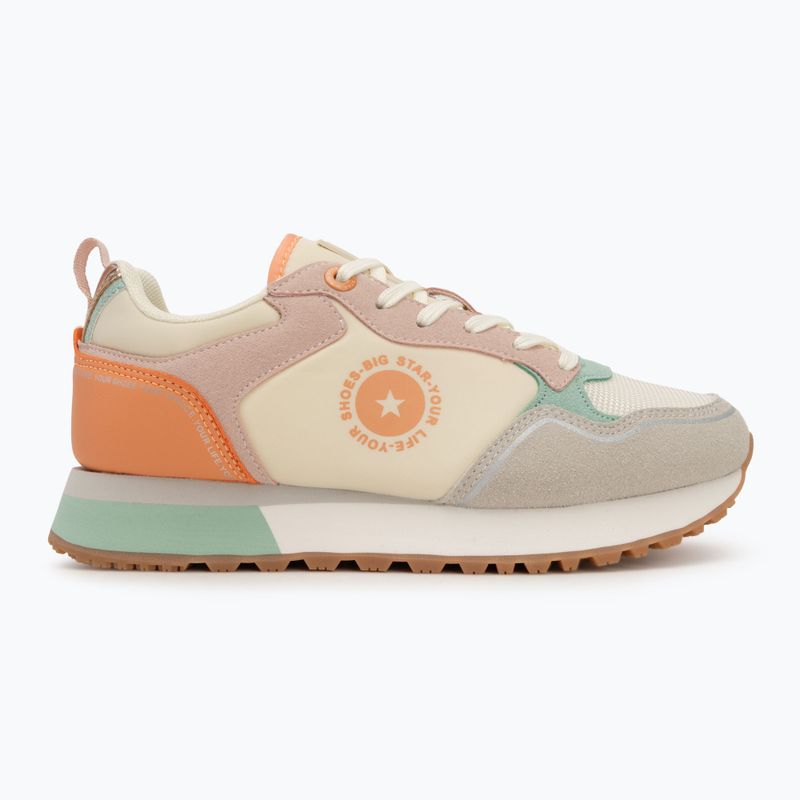 Дамски обувки BIG STAR LL274542 coral/pink/grey 2