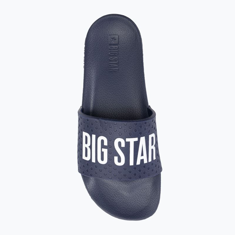 BIG STAR дамски джапанки MM274714 тъмно синьо 6