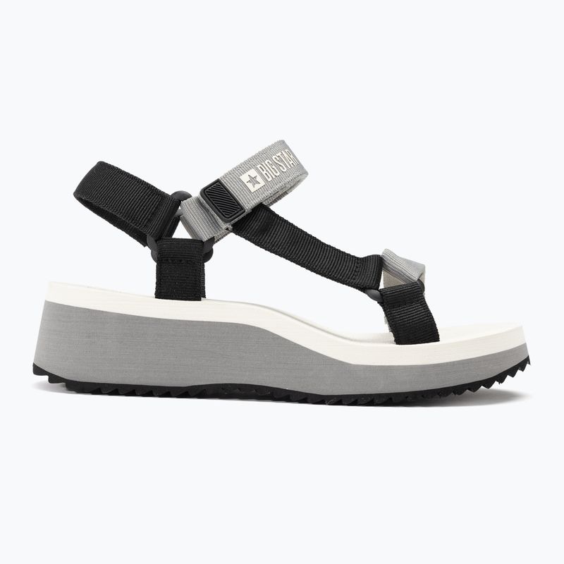 Дамски сандали BIG STAR NN274A054 black/green 2