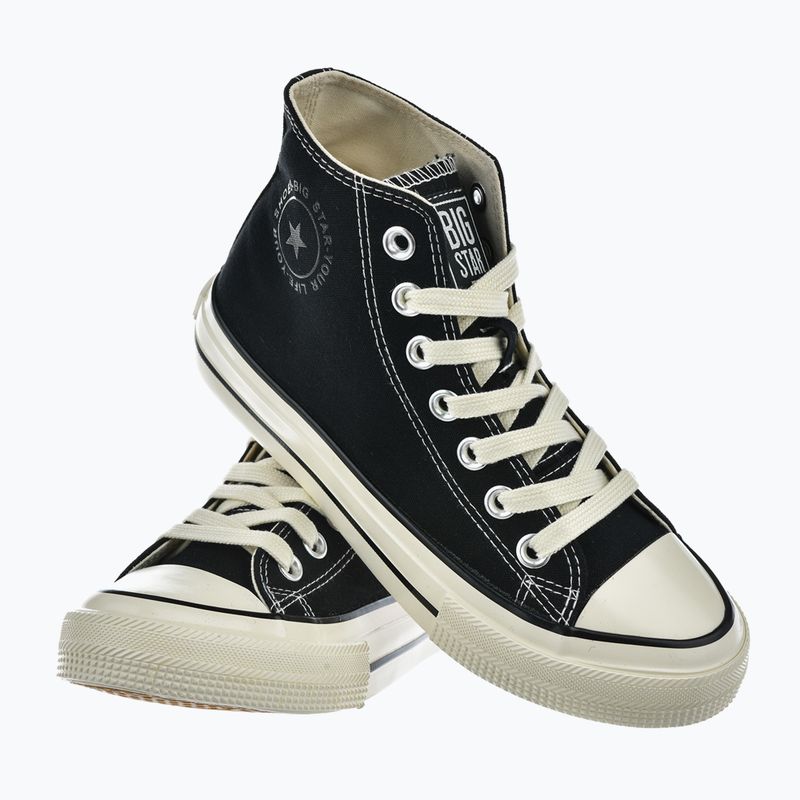 Дамски кецове BIG STAR NN274283 black 11