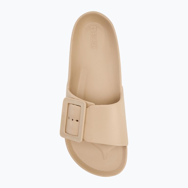 Дамски чехли BIG STAR NN274A66 beige 5