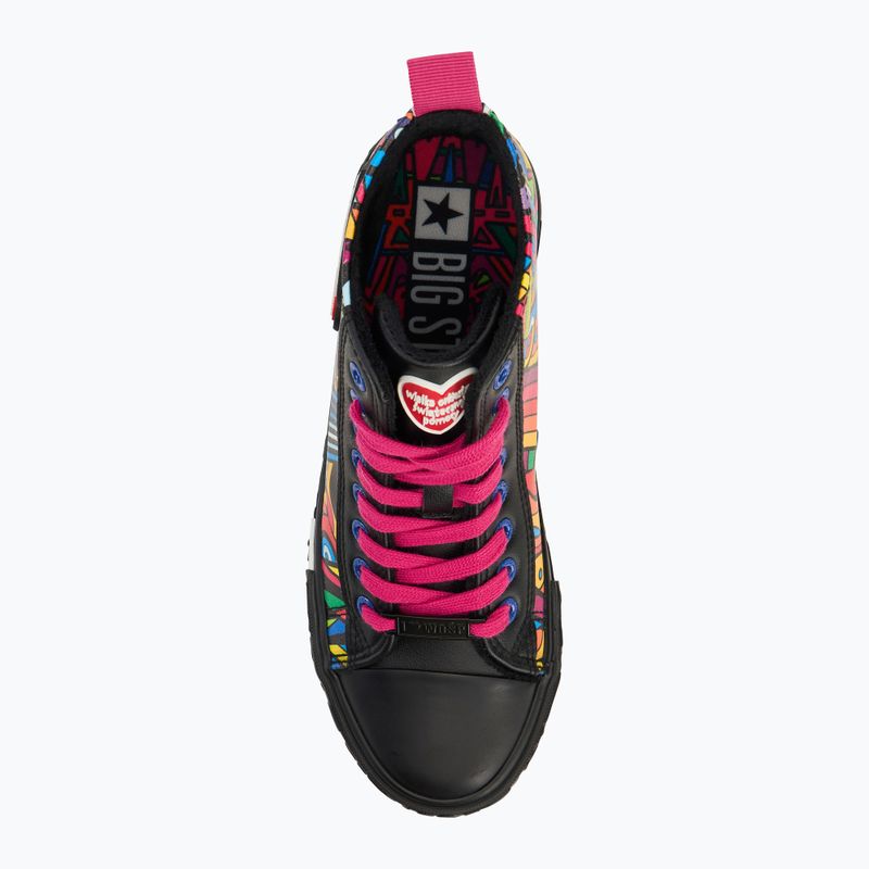Дамски кецове BIG STAR RR274A653 black/ multicolour 5