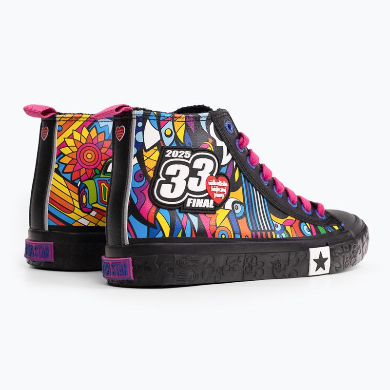 Дамски кецове BIG STAR RR274A653 black/ multicolour 9