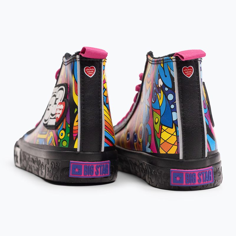 Дамски кецове BIG STAR RR274A653 black/ multicolour 10