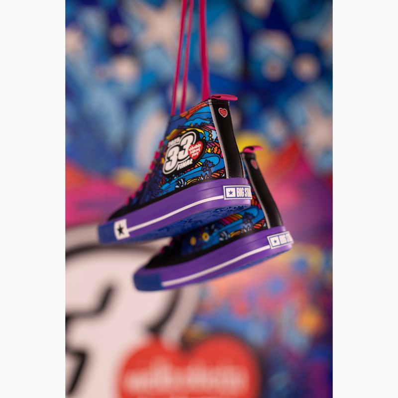 Дамски кецове BIG STAR RR274A650 blue/purple 11