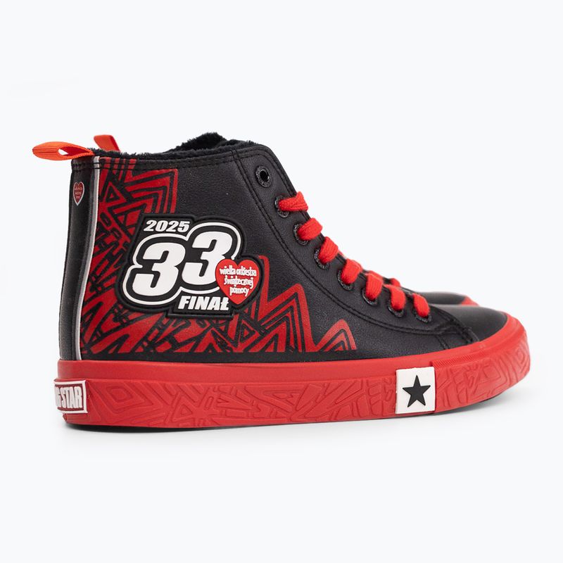 Дамски кецове BIG STAR RR274A652 black/red 2