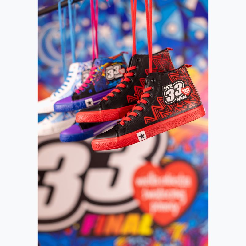 Дамски кецове BIG STAR RR274A652 black/red 10