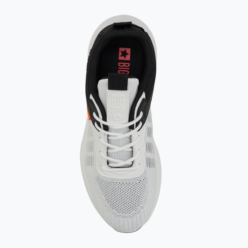 Мъжки обувки BIG STAR RR174247 white/black 5