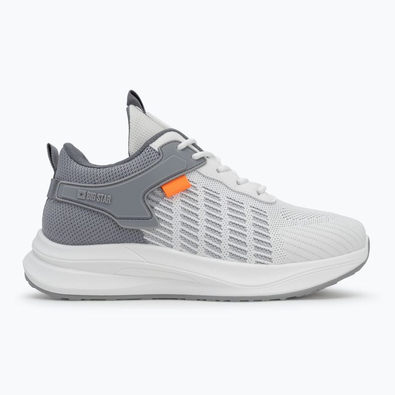 Мъжки обувки BIG STAR RR174247 white/grey 2