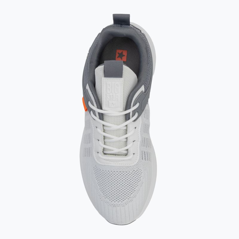 Мъжки обувки BIG STAR RR174247 white/grey 5