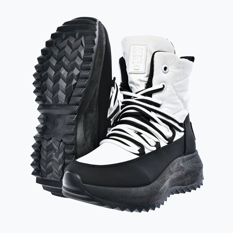 Дамски ботуши за сняг BIG STAR SS274060 white/black 2