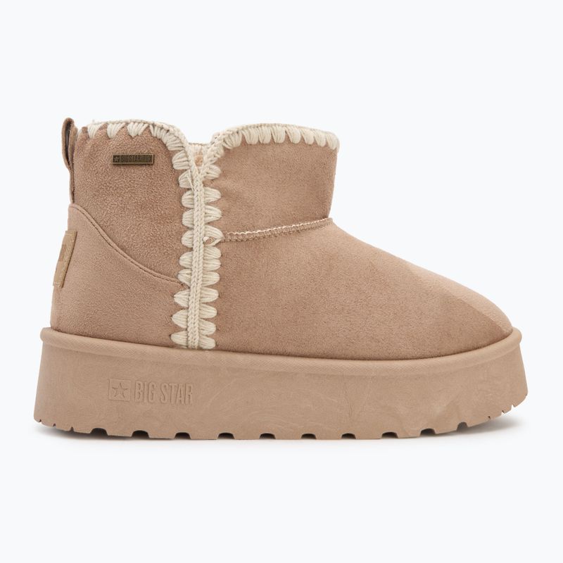 Дамски ботуши за сняг BIG STAR SS274129 beige 2