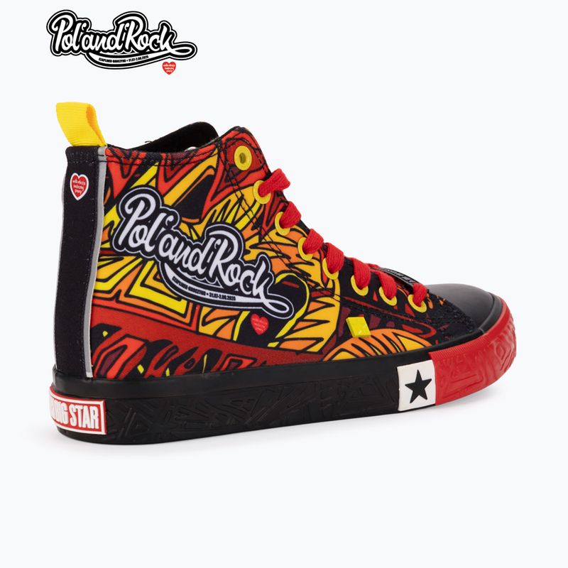 Мъжки кецове BIG STAR SS174501 black/red/yellow 9
