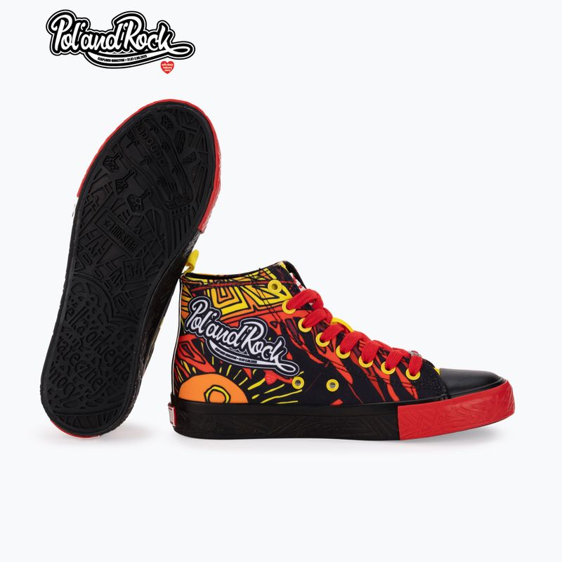 Мъжки кецове BIG STAR SS174501 black/red/yellow 12