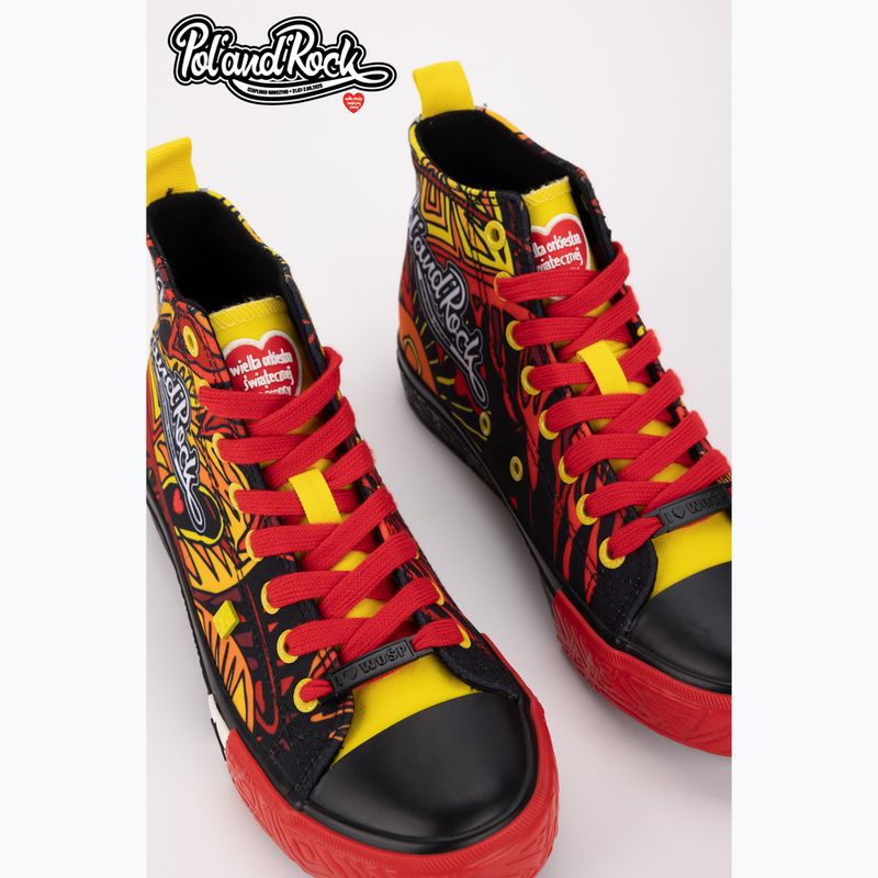 Мъжки кецове BIG STAR SS174501 black/red/yellow 16