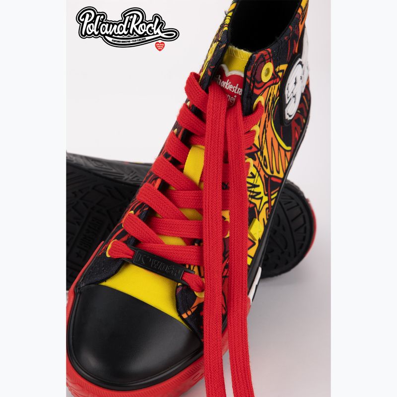 Мъжки кецове BIG STAR SS174501 black/red/yellow 17