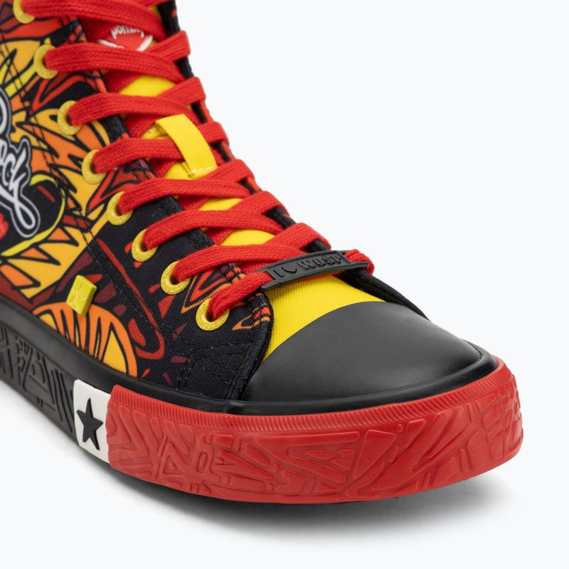 Мъжки кецове BIG STAR SS174501 black/red/yellow 7
