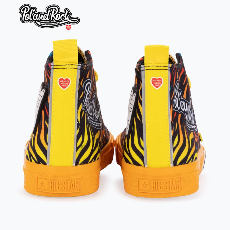 Мъжки кецове BIG STAR SS174503 yellow/red 10