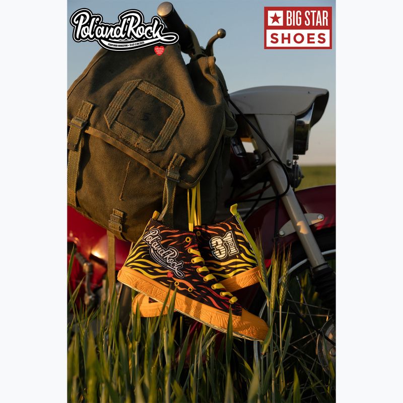 Мъжки кецове BIG STAR SS174503 yellow/red 17