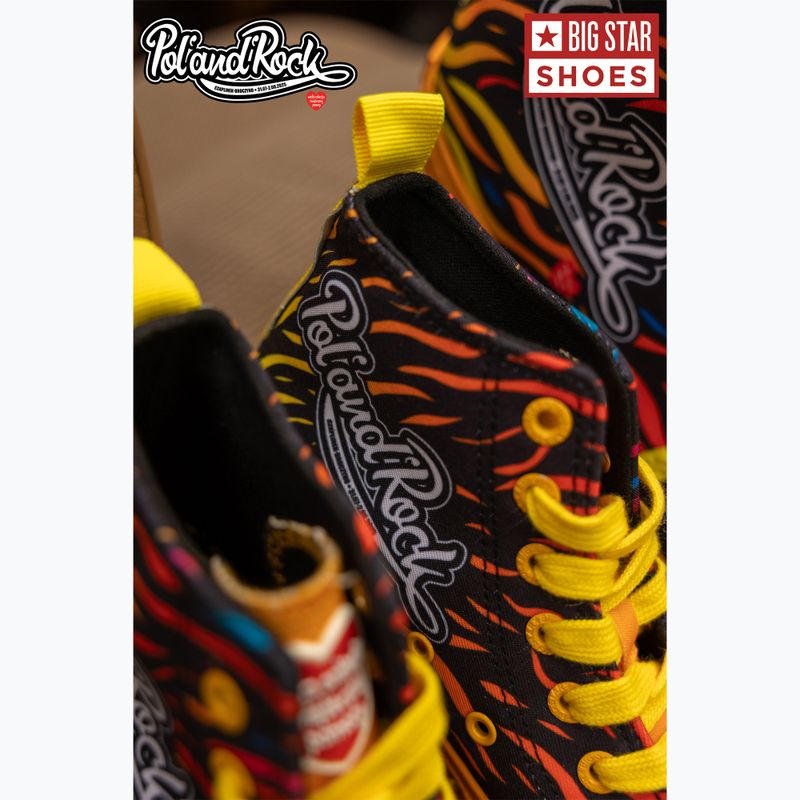 Мъжки кецове BIG STAR SS174503 yellow/red 19