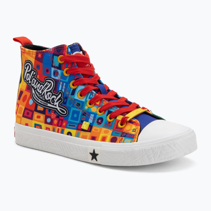 Мъжки кецове BIG STAR SS174504 green/yellow 2