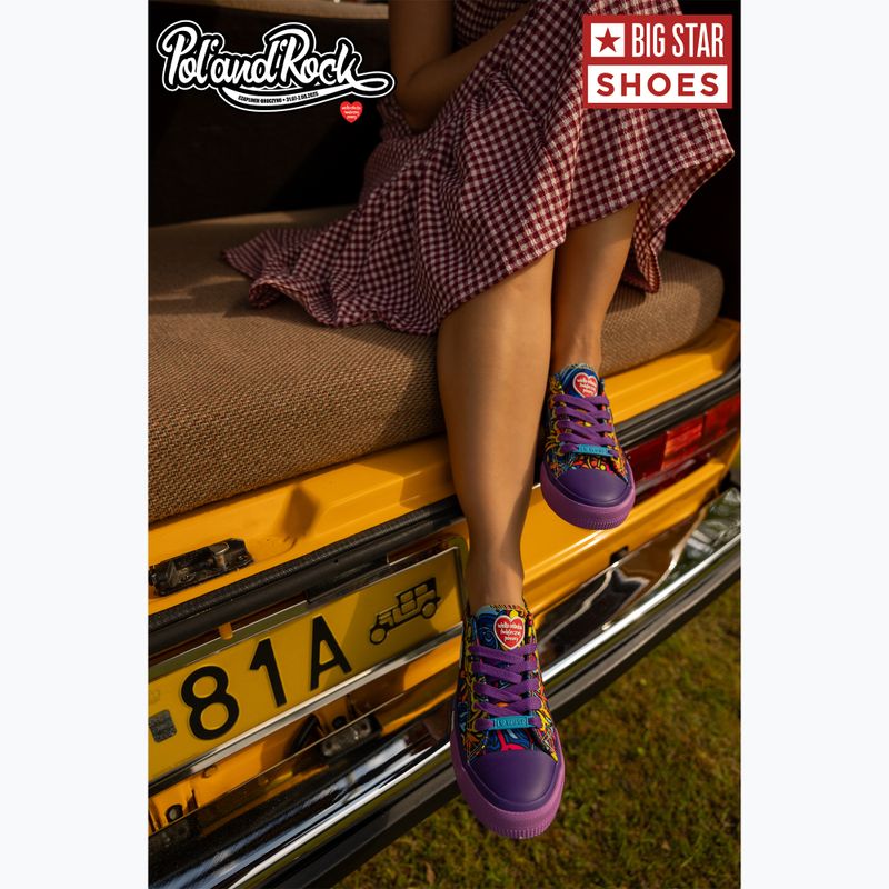 Дамски кецове BIG STAR SS274905 violet 11