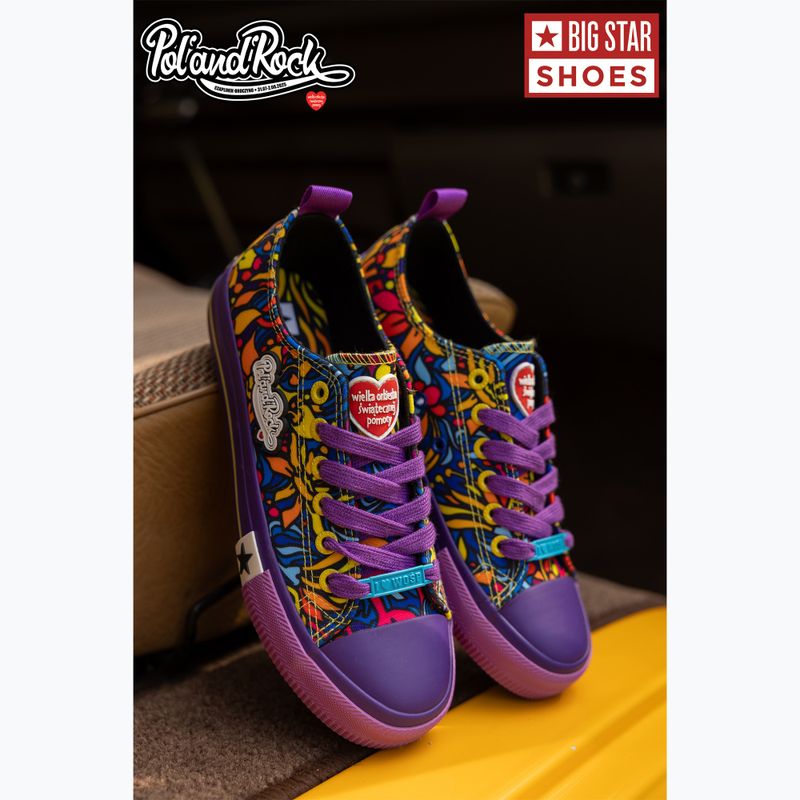 Дамски кецове BIG STAR SS274905 violet 12