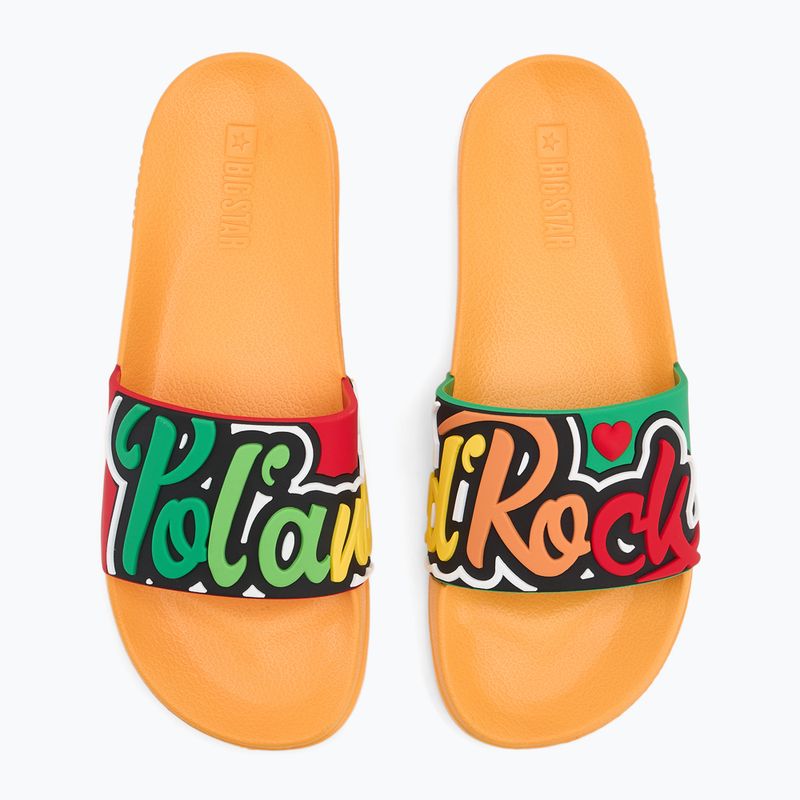 Мъжки чехли BIG STAR SS174507 yellow 5