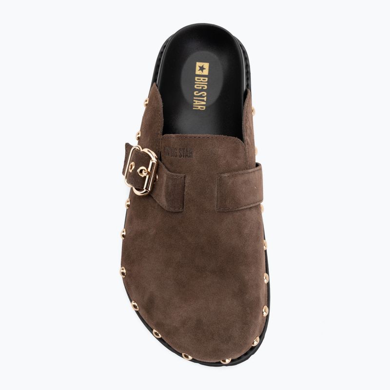 Дамски чехли BIG STAR TT274952 brown 5