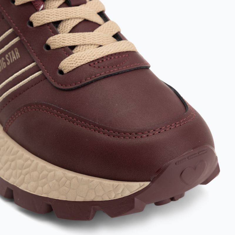 Дамски обувки BIG STAR UU274041 burgundy 7