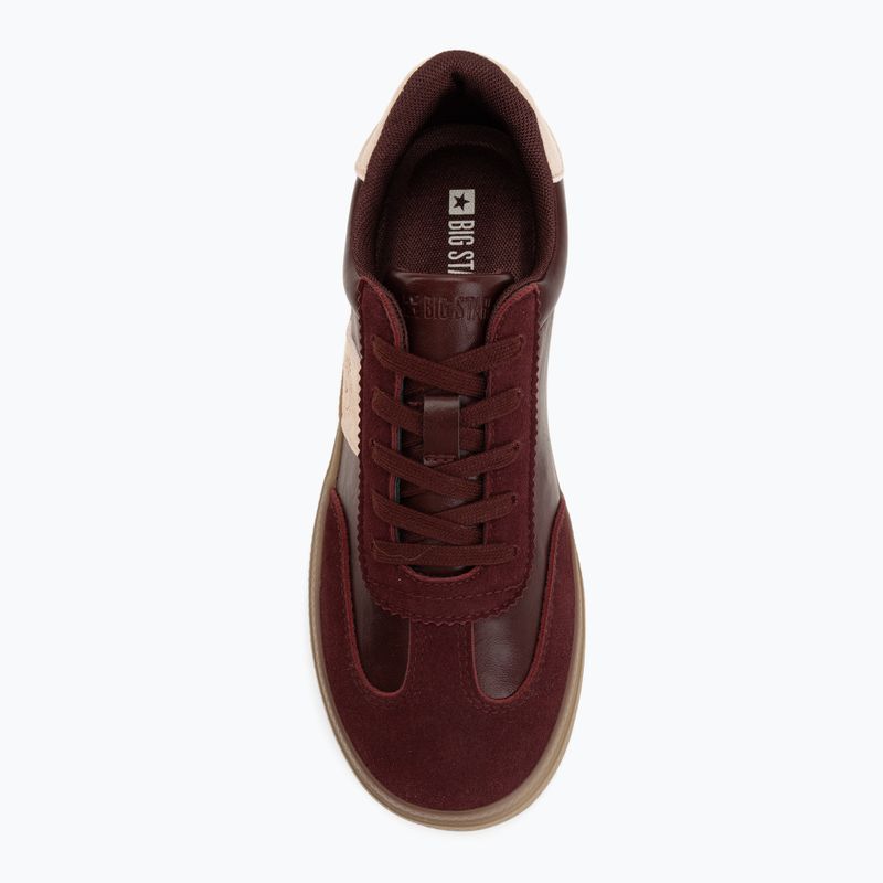Дамски обувки BIG STAR UU274013 burgundy 5