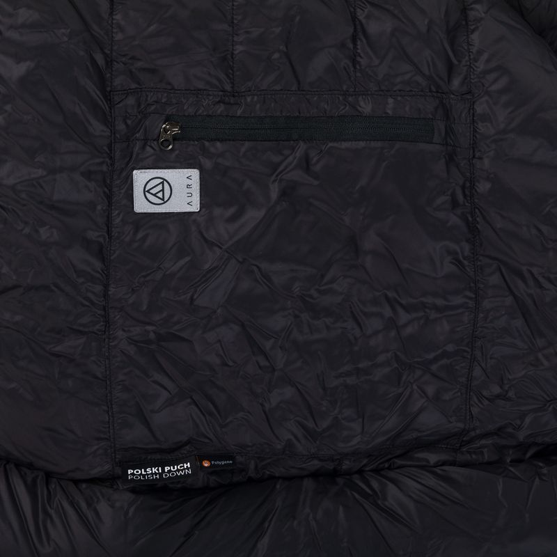 AURA Nom спален чувал 200 ляв сив AU07085 7