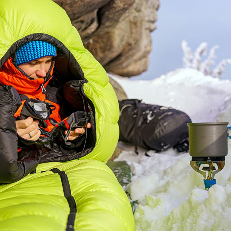 Спален чувал AURA AR 300 195 cm лайм зелен 15