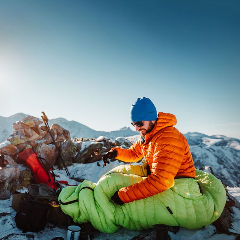 Спален чувал AURA AR 300 195 cm лайм зелен 16