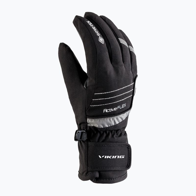 Детски скиорски ръкавици Viking Helix GTX dark grey 2