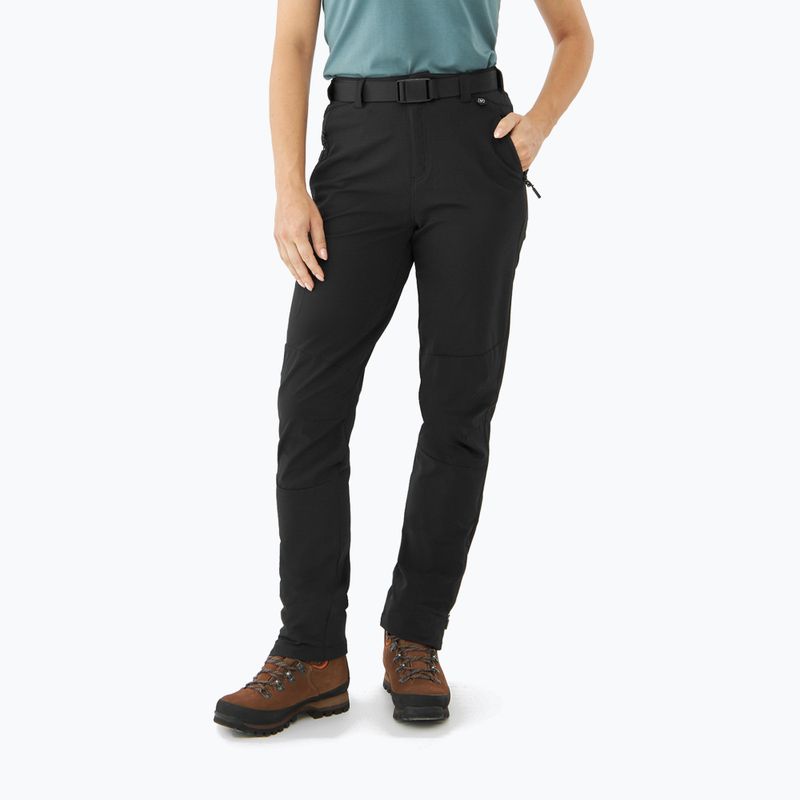 Дамски панталони за трекинг Viking Expander black