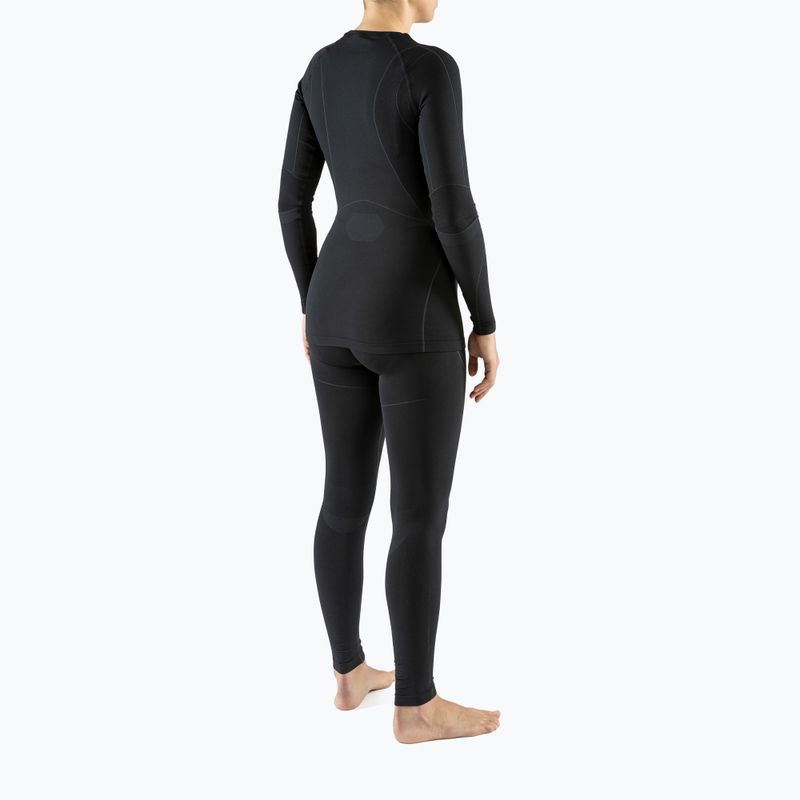 Дамски комплект термо бельо Viking Gaja Bamboo black 2
